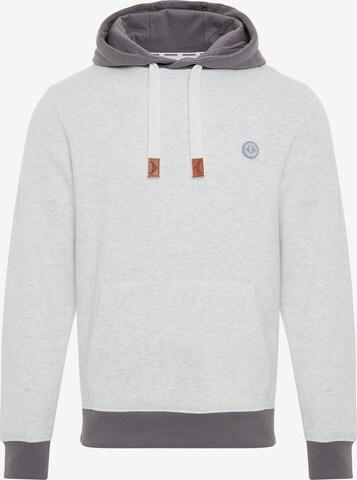 Threadbare Sweatshirt 'Miami' in Wit: voorkant