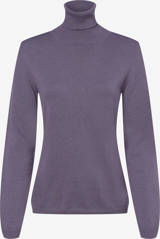 Brookshire Sweater in Purple: front