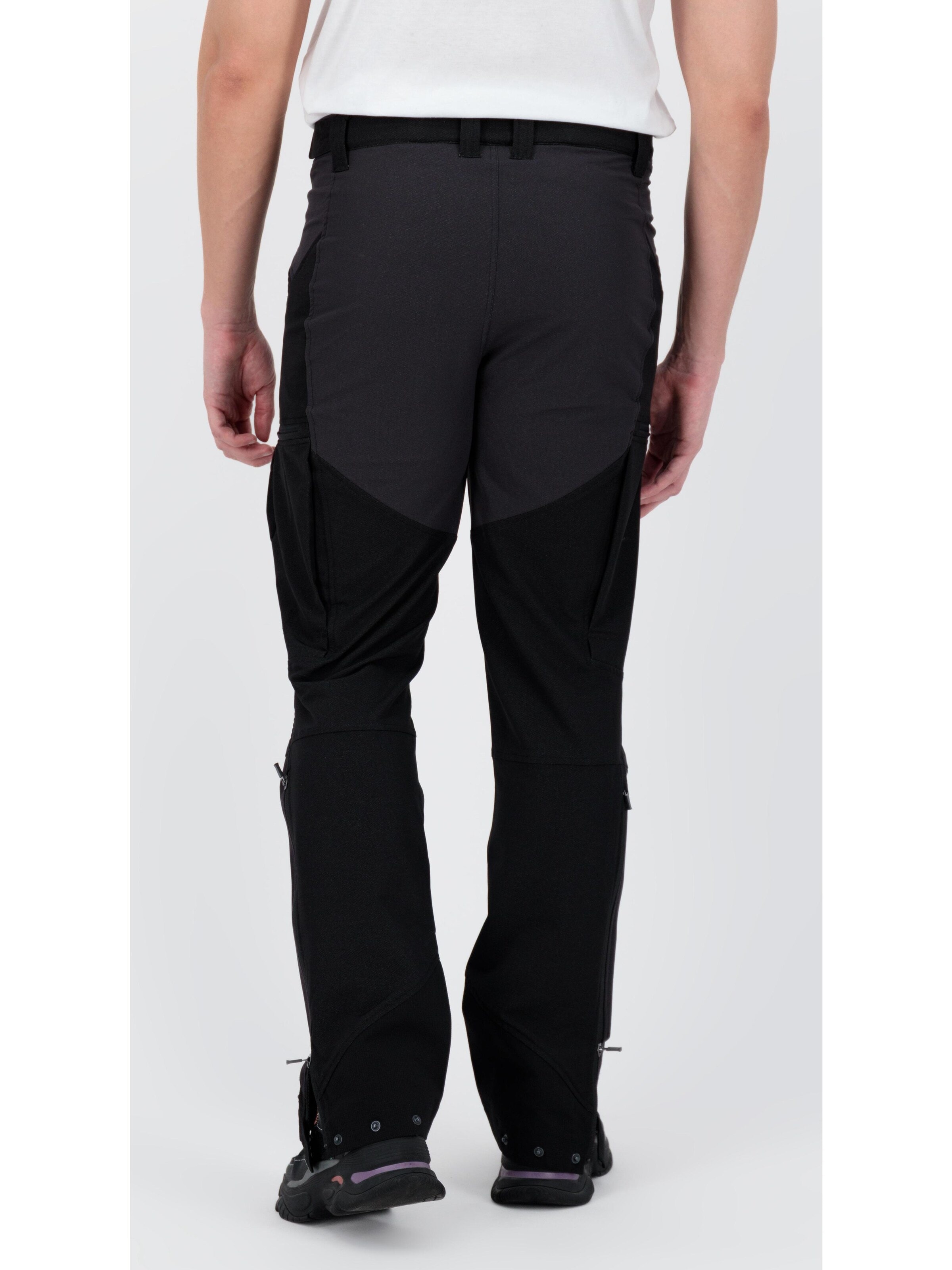 KILLTEC Slim fit Weatherproof pants 'KOW 93' in Black