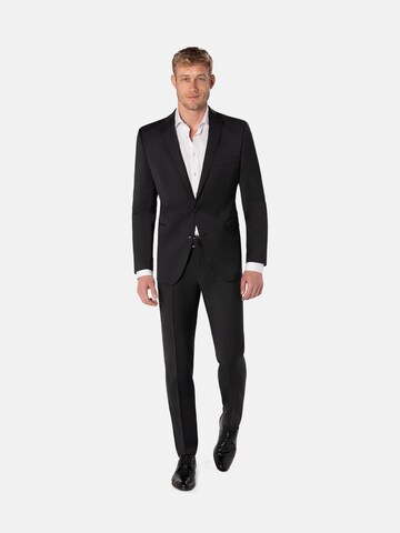 BENVENUTO Slimfit Anzug 'Romeo Nero' in Grau: predná strana