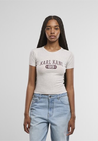 Maglietta 'Heritage 89' di Karl Kani in grigio: frontale