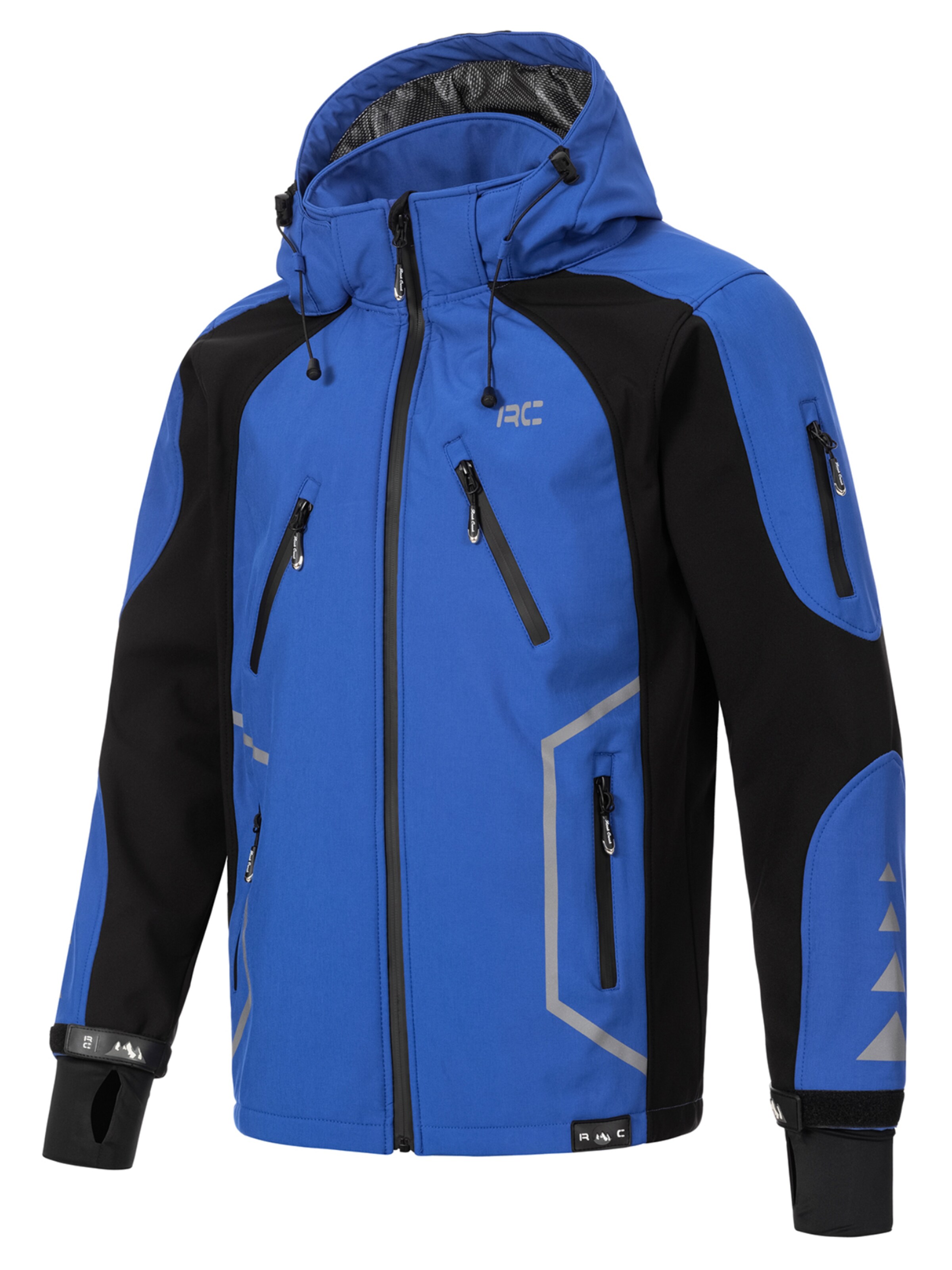 Rock Creek Outdoorjacke in Blau