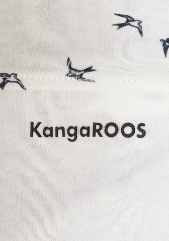 KangaROOS Sweatjacke in Weiß