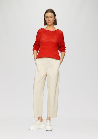 s.Oliver Pullover in Rot: Vorderseite