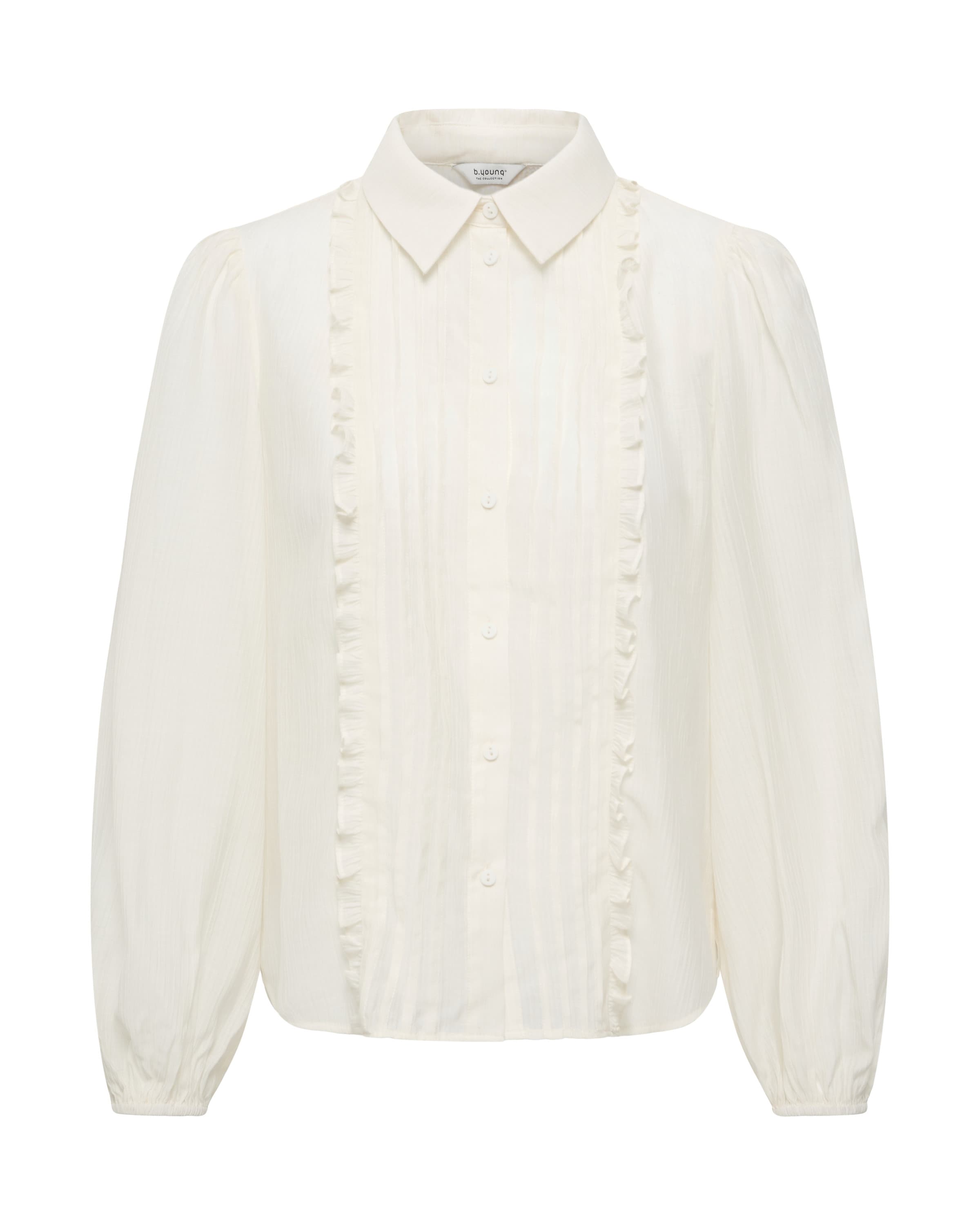 b.young Bluse 'XIDEA' in Weiß: Vorderseite