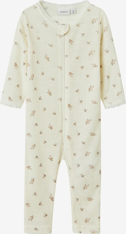 NAME IT Pajamas 'NBFWang' in White: front