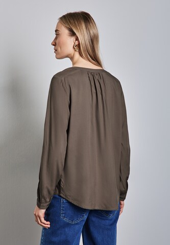 STREET ONE Bluse i brun