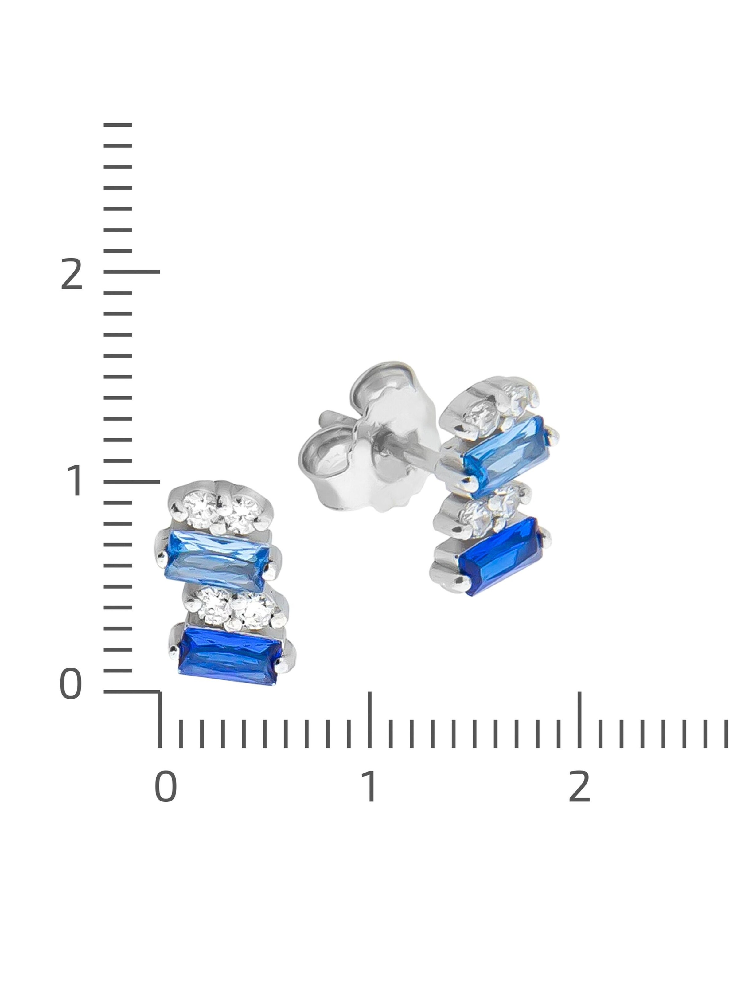 Boucles d'oreilles Zeeme en argent