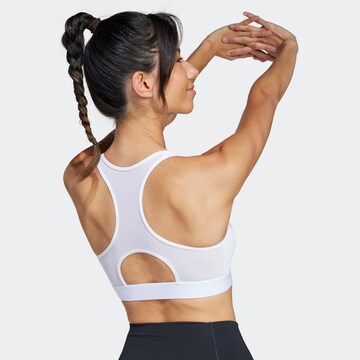 Bustier Soutien-gorge de sport 'PWRCT' ADIDAS PERFORMANCE en blanc