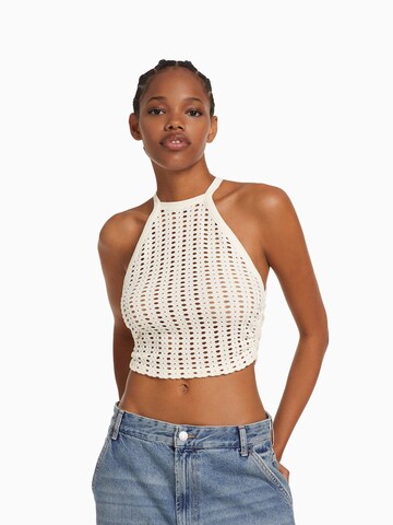 Bershka Top in Beige: predná strana