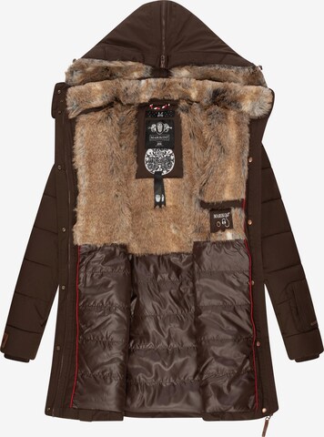 MARIKOO Winter Coat in Brown