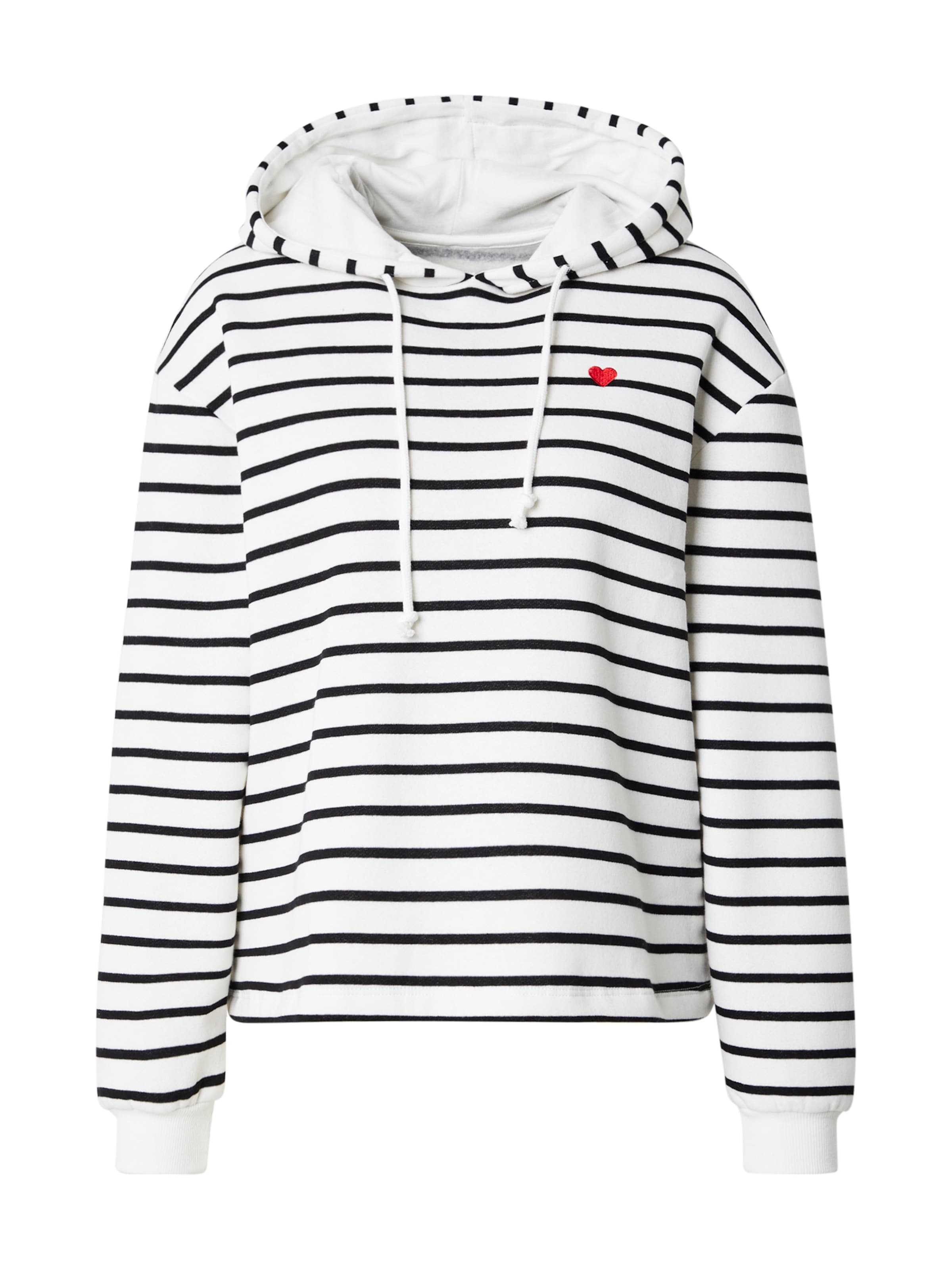 PIECES Μπλούζα φούτερ 'PCCHILLI' σε λευκό: μπροστά