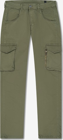 Pantalon cargo 'BULLET' Le Temps Des Cerises en vert : devant