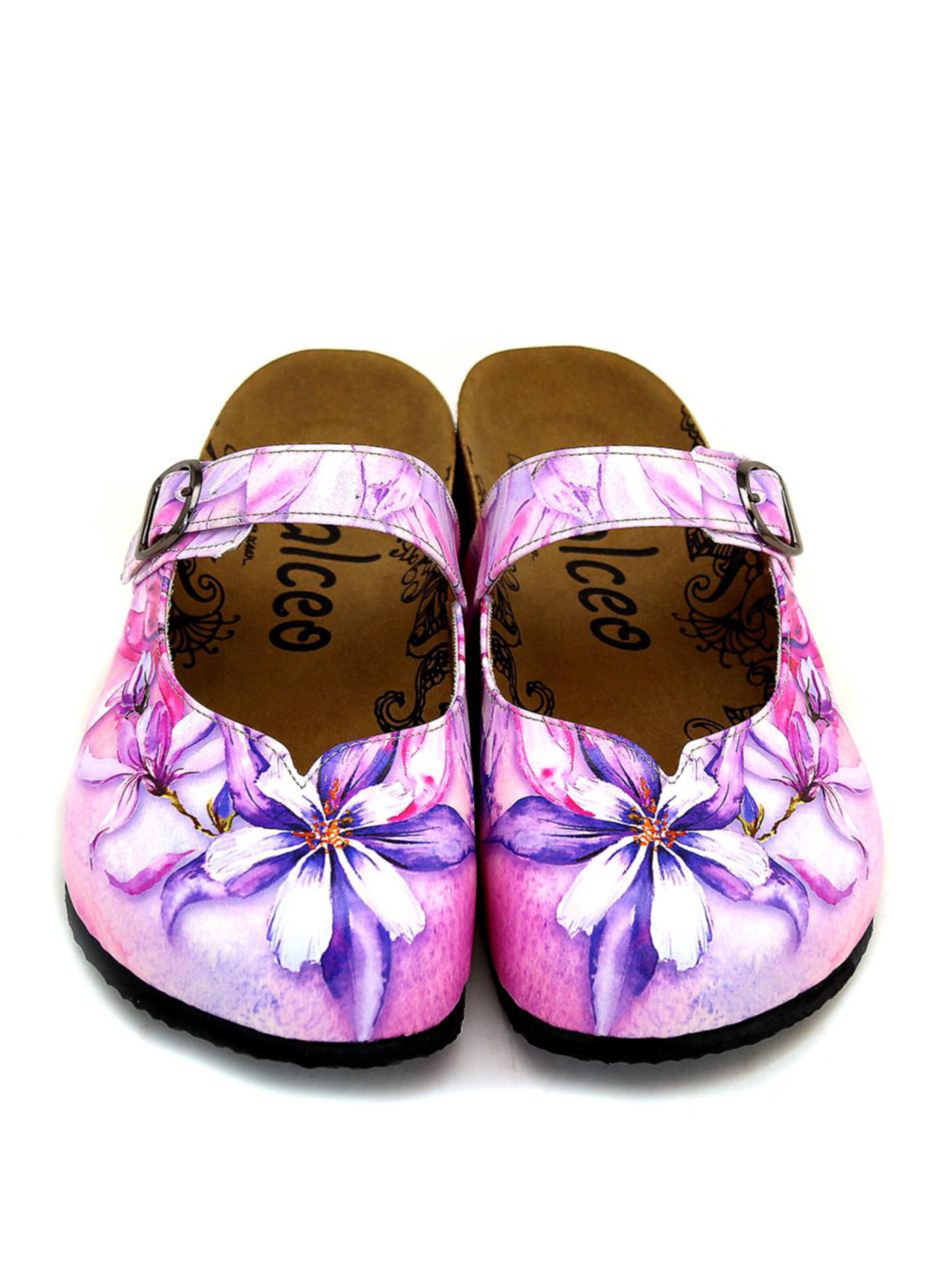 Clogs 'Calceo' di Goby in rosa