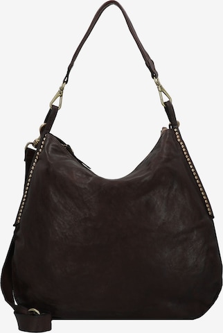 Campomaggi Schultertasche 'Luana' in Braun: Vorderseite