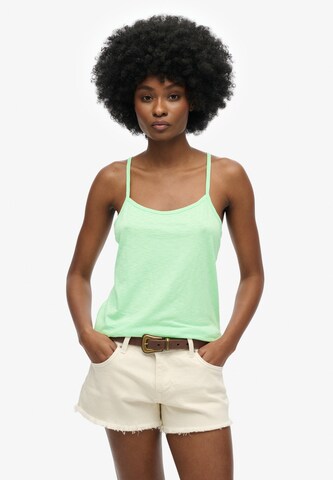 Superdry Top in Groen: voorkant