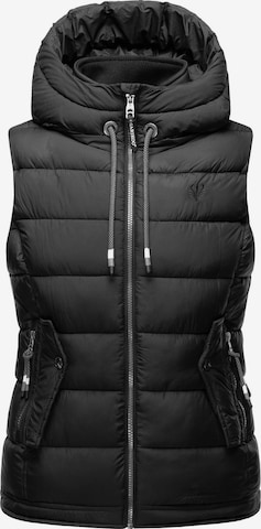 MARIKOO Bodywarmer 'Taisaa' in Zwart: voorkant