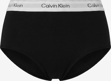Slip Calvin Klein en noir : devant