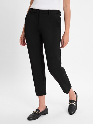 Cambio Regular Broek 'Krystal' in Zwart: voorkant