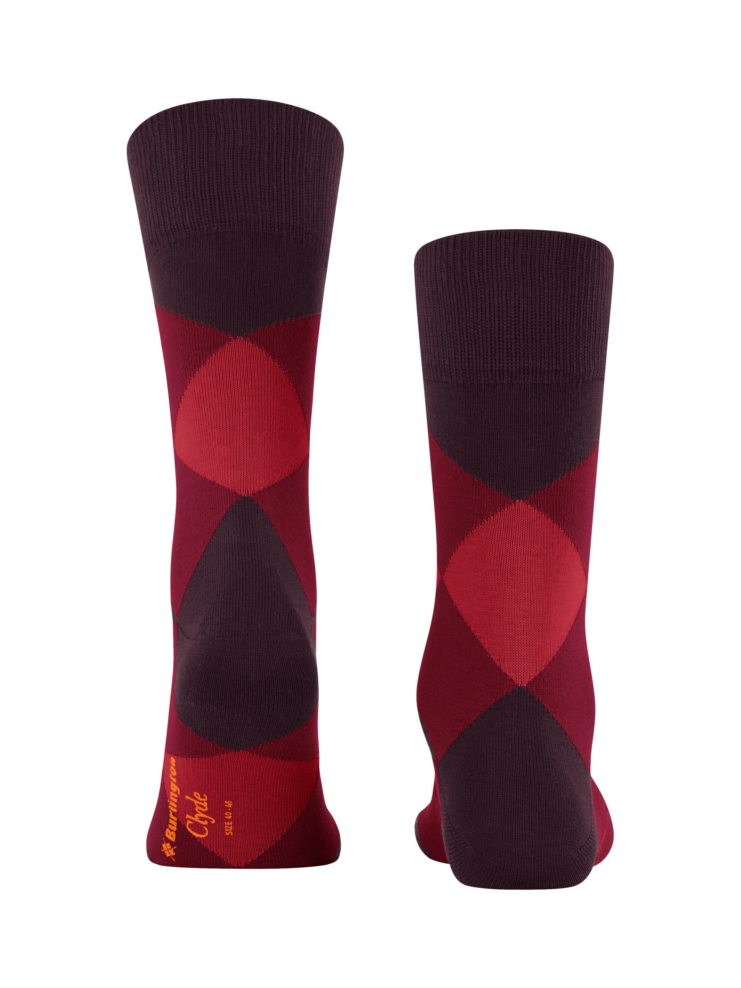 BURLINGTON Socks 'Clyde' in Red