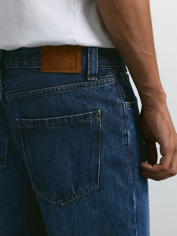 Pull&Bear Szabványos Farmer - kék