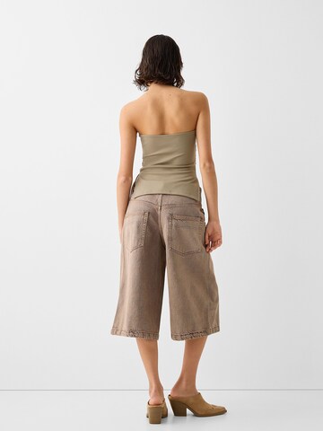 Bershka Top in Beige