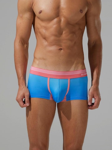 SEOBEAN Boxer shorts in Blue: front