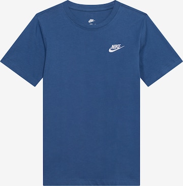 Nike Sportswear Футболка в Синий: спереди