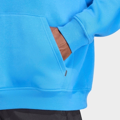 ADIDAS PERFORMANCE Zip-Up Hoodie in Blue / Black, Item view