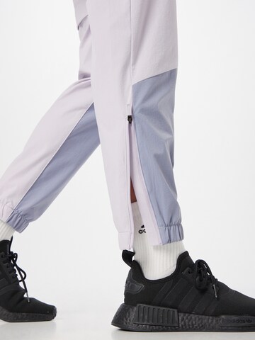 ADIDAS TERREX - Tapered Pantalón deportivo 'Utilitas Zip-Off' en blanco