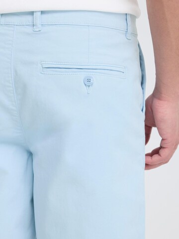 Casual Friday - Loosefit Calças chino ' CFBennet ' em azul
