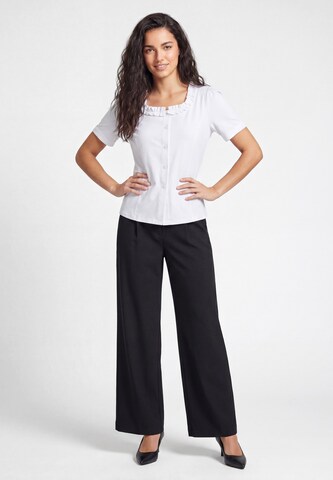usha BLACK LABEL - Blusa en blanco