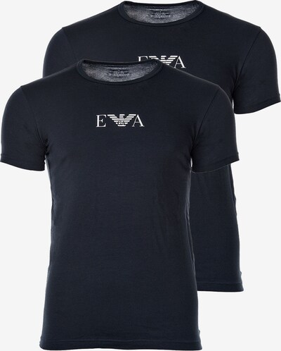 Emporio Armani T-Shirt in marine / weiß, Produktansicht