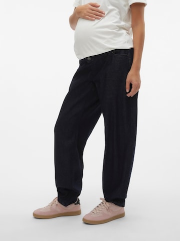 MAMALICIOUS Loosefit Jeans 'Kyoto' in Blauw: voorkant