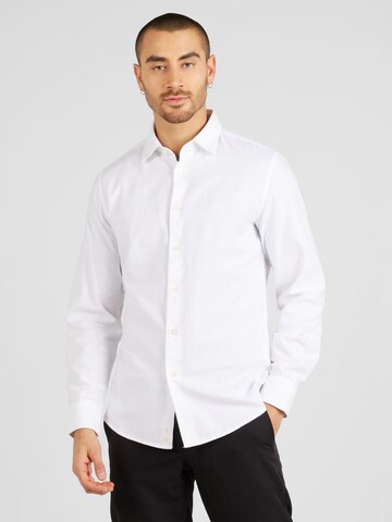 UNITED COLORS OF BENETTON - Regular Fit Camisa em branco: frente