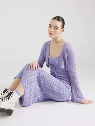 florence by mills exclusive for ABOUT YOU Сарафан 'Flower Market' в Лиловый