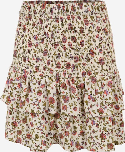 Sijonas iš Nasty Gal, spalva – mišrios spalvos / balta, Prekių apžvalga