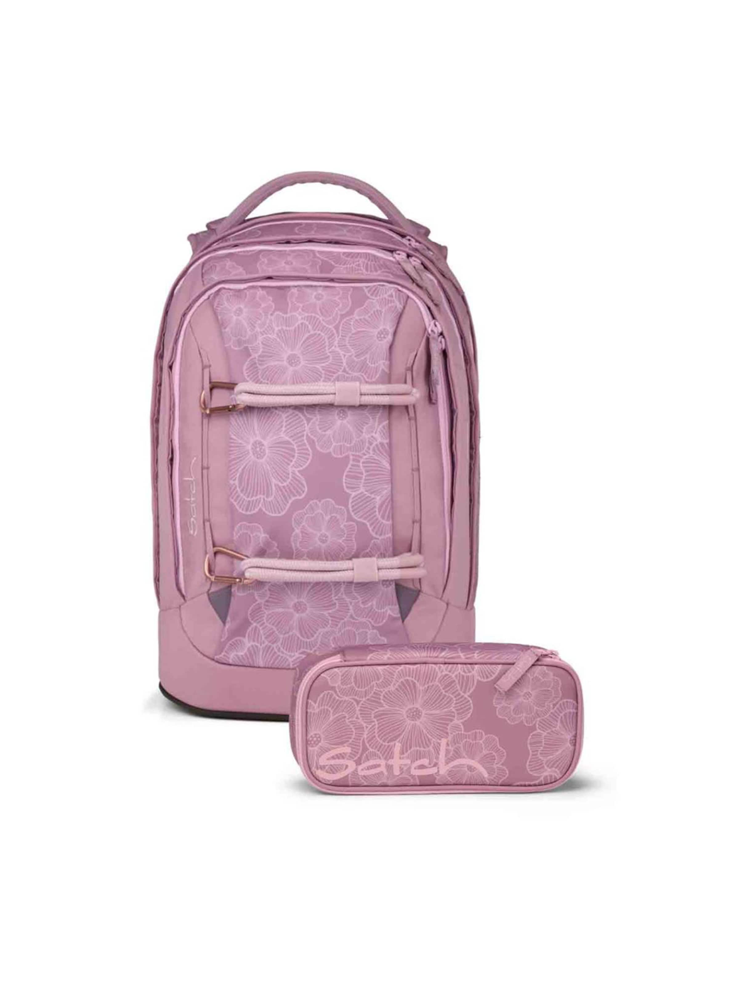 Satch Backpack in Pink: front