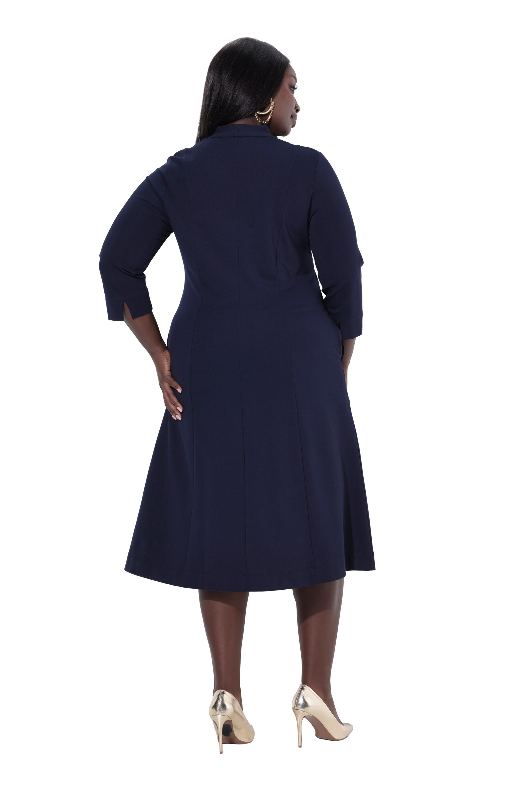 Ulla Popken Dress in Blue