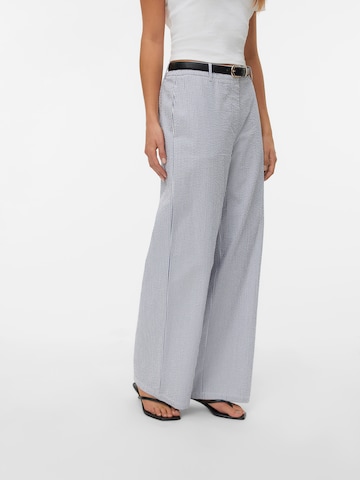 VERO MODA Wide leg Παντελόνι σε λευκό: μπροστά