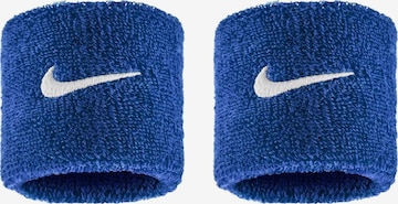 NIKE Sweatband 'Nike Swoosh Classic 2PK' in Blue: front