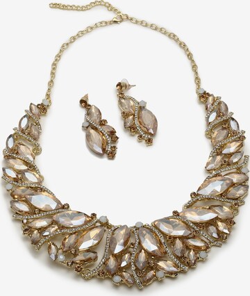 SOHI Sada šperků 'Angela' – zlatá: přední strana