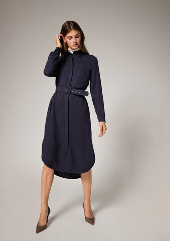 COMMA Shirt Dress in Blue