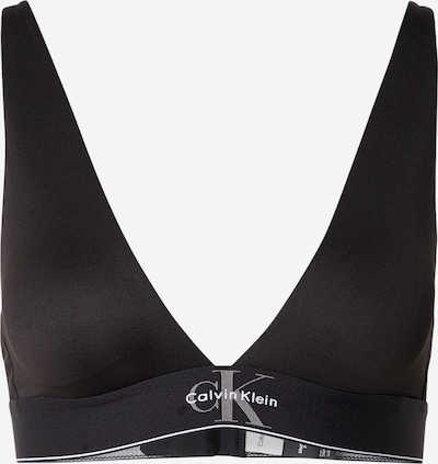 Liemenėlė iš Calvin Klein Underwear, spalva – pilka / juoda / balta, Prekių apžvalga