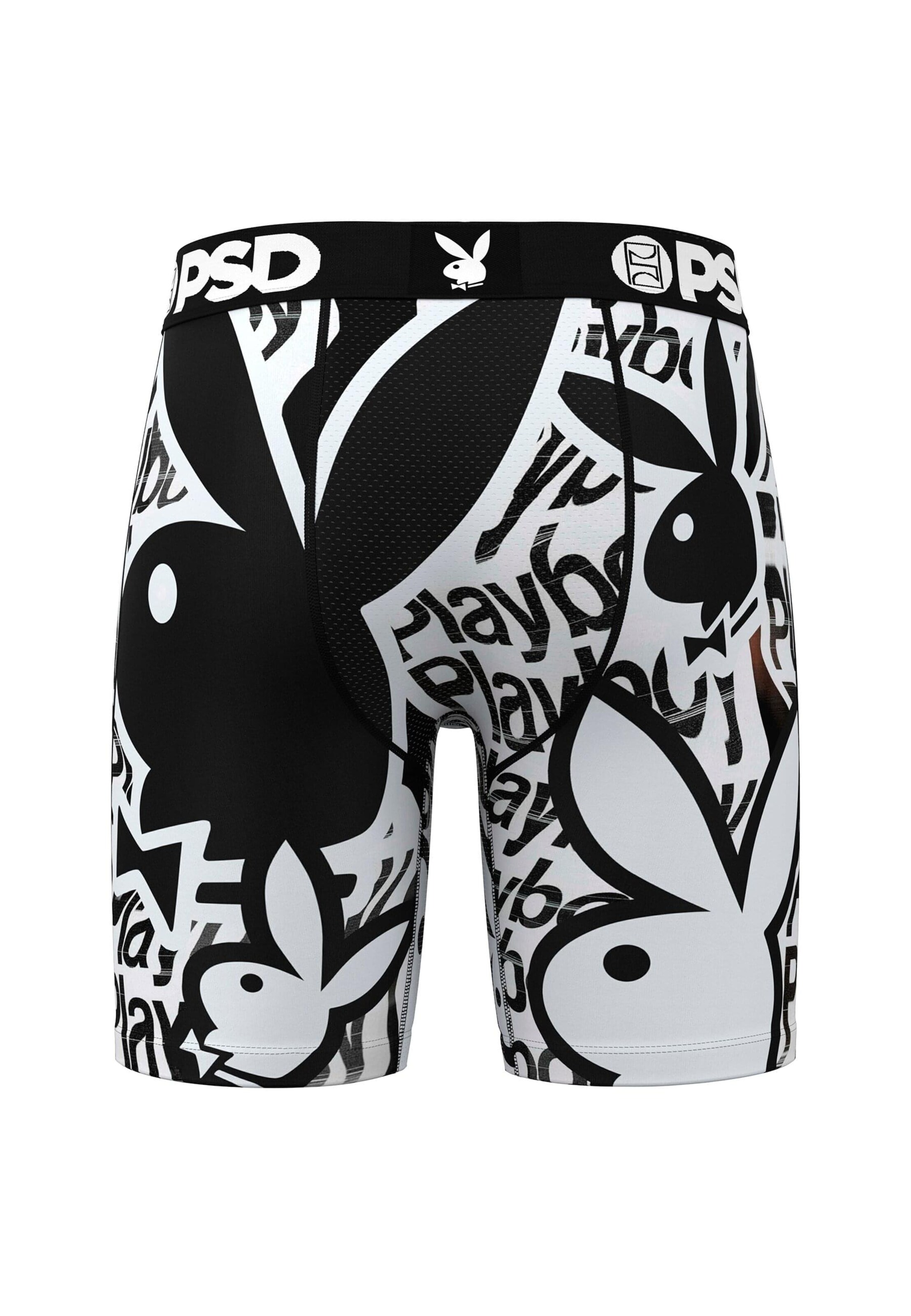 PSD Boxershorts 'Scanner' in Schwarz