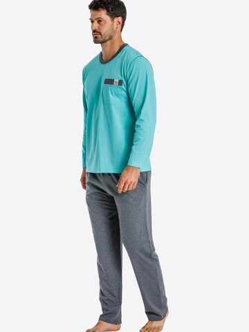 Haasis Bodywear Pyjama lang in Blau