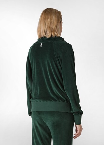 DEHA Sports sweat jacket in Green
