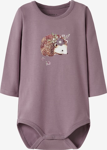 purpurinė NAME IT Šliaužtinukas / glaustinukė 'NBFORIGIN': priekis