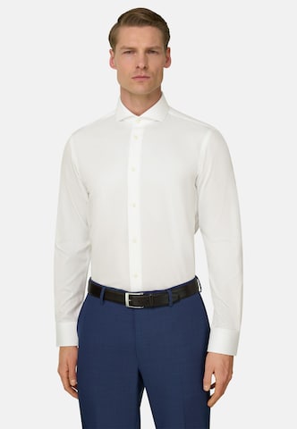 Boggi Milano Shirt in Wit: voorkant