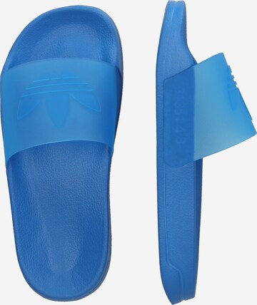 ADIDAS ORIGINALS Muiltjes 'Adilette' in Blauw